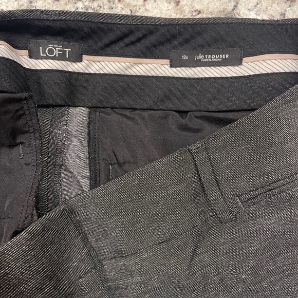 Ann Taylor LOFT Julie Trouser size 12 - Picture 4 of 4